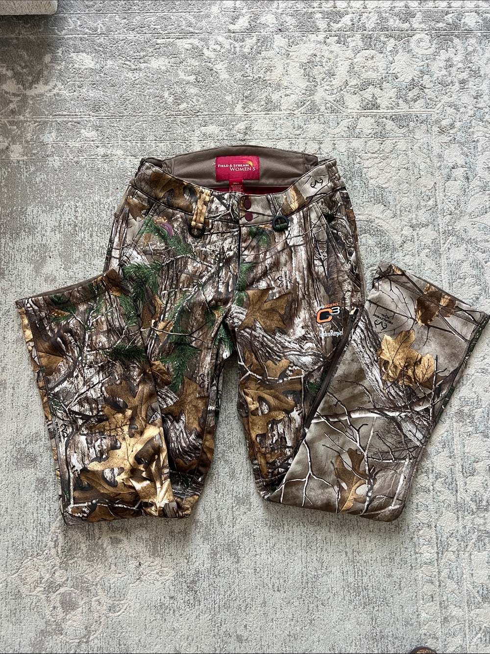 Field & Stream Women’s Camo Pants - Brown/Green Camouflage